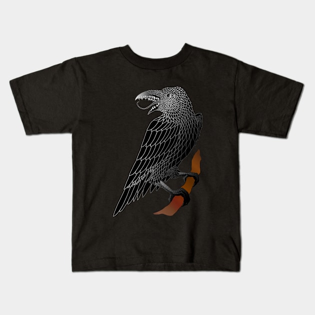 The Raven Kids T-Shirt by HintermSpiegel